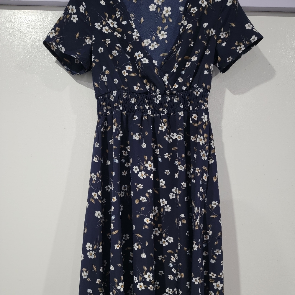 Spring floral dress